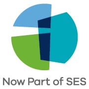 Intelsat, now part of SES Logo