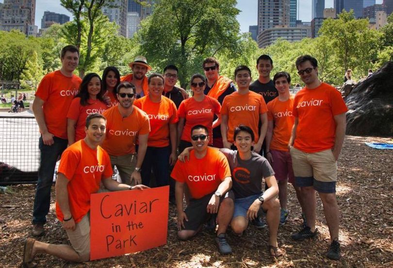 Caviar on-demand startups San Francisco