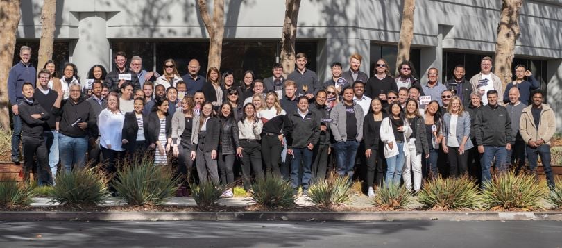 Photo of the Simpplr team together. 