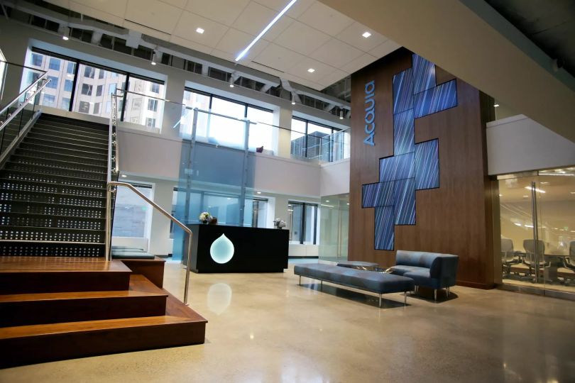 Acquia's office. 