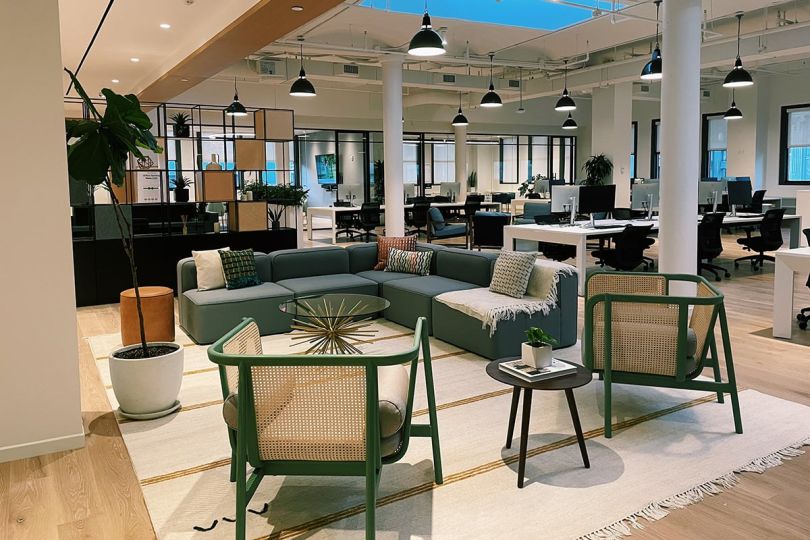 Inside of Adyen office