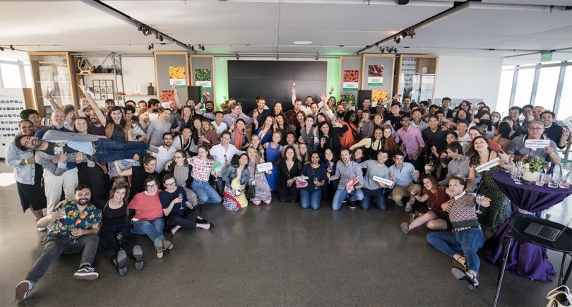 Afresh group photo in the office