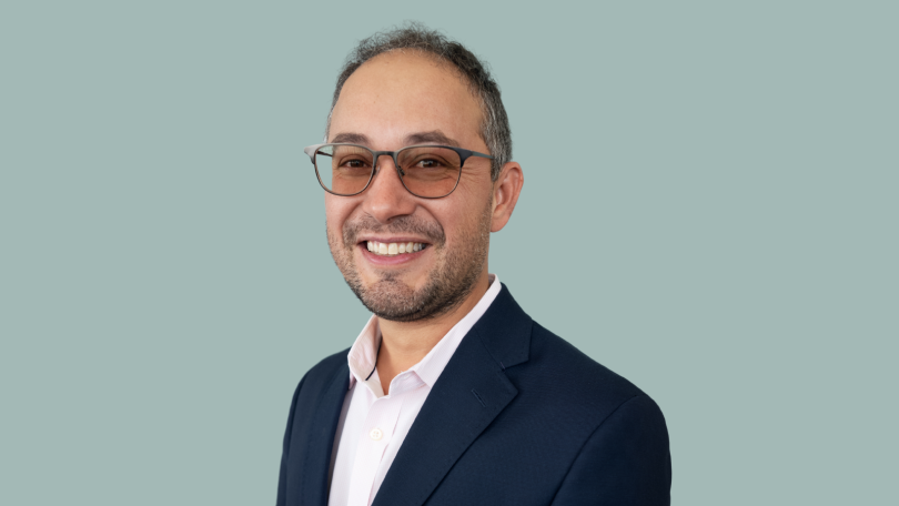 Alek Vernitsky, Portside's co-founder and CEO, poses for a photo