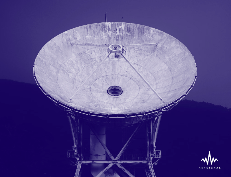 AnySignal satellite dish