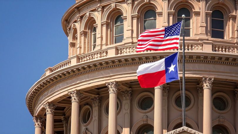 A picture of the State Capitol building in Austin