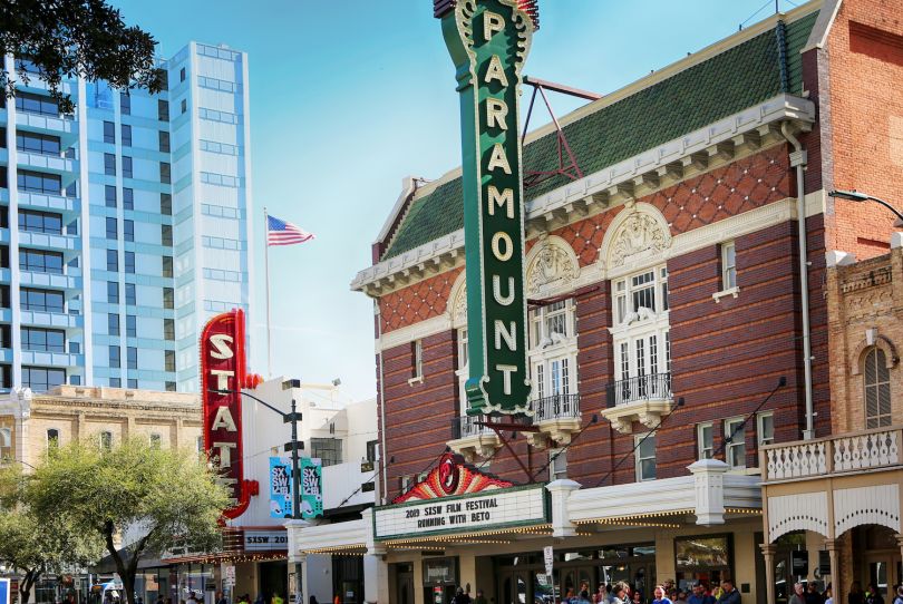 view of south congress in austin