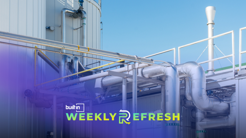 One of Divert's anaerobic digestion facilities that converts wasted food to renewable natural gas.