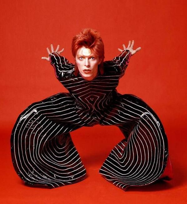 Amazing Historical Photo of David Bowie in 1972