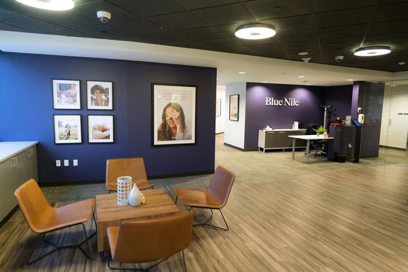 The Blue Nile office.