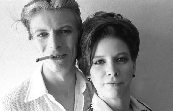 Check Out What Candy Clark and David Bowie Looked Like in 1975