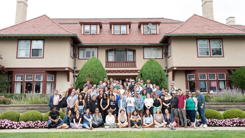 A group photo of BookBub’s team.