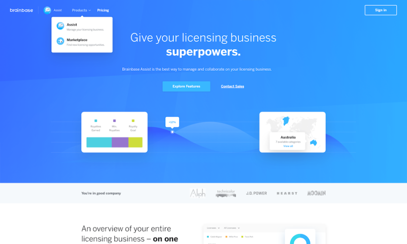 Brainwave homepage
