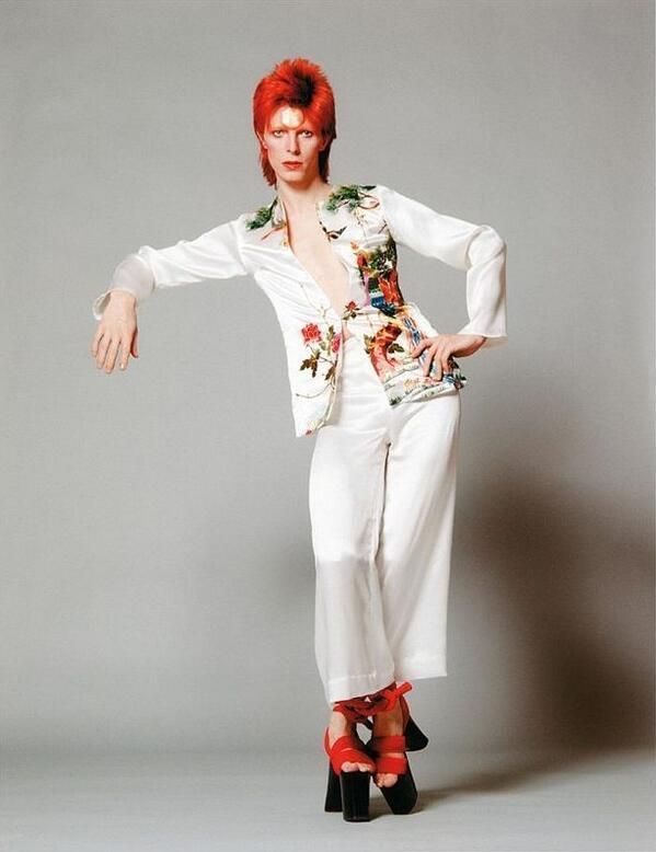 Amazing Historical Photo of David Bowie in 1973
