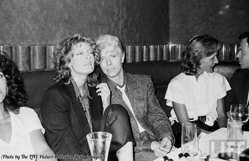 Amazing Historical Photo of Susan Sarandon with David Bowie in 1983