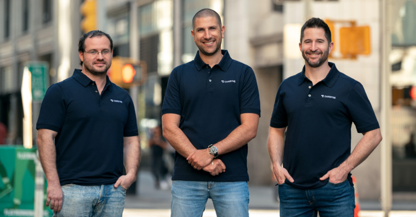Carbyne Team standing side by side