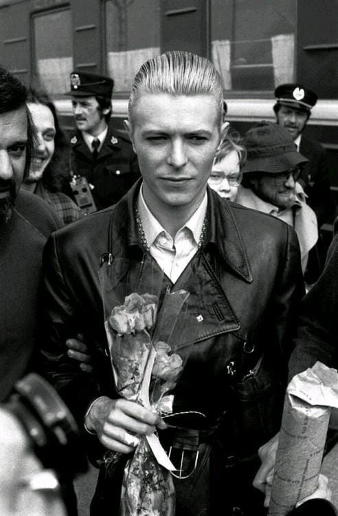 Amazing Historical Photo of David Bowie in 1976