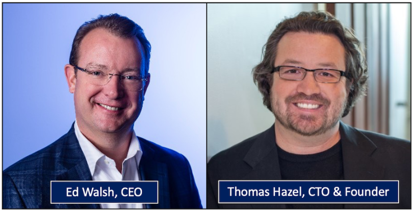 ChaosSearch CEO Ed Walsh and founder Tom Hazel
