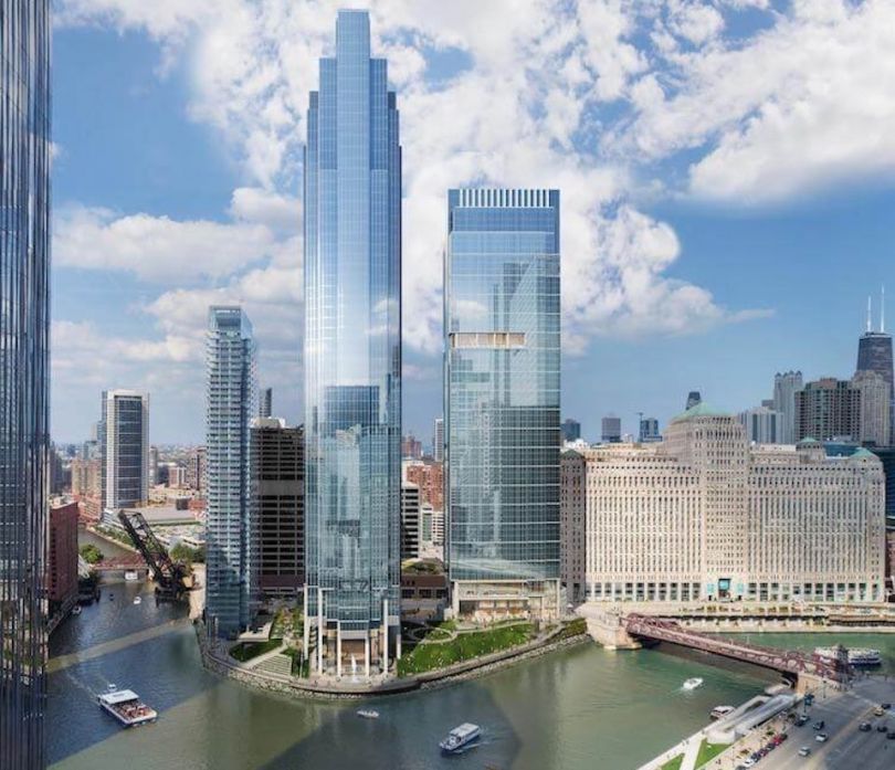 Salesforce Nears Completion On Chicago Tower