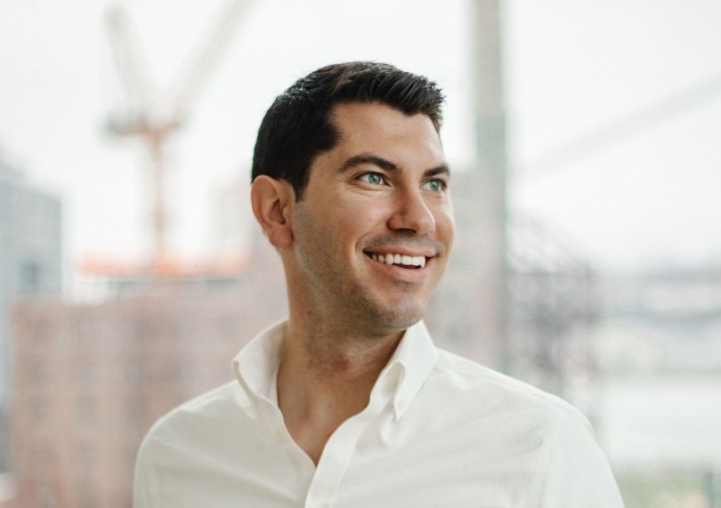 Chronograph co-founder and CEO Charlie Tafoya stands outside