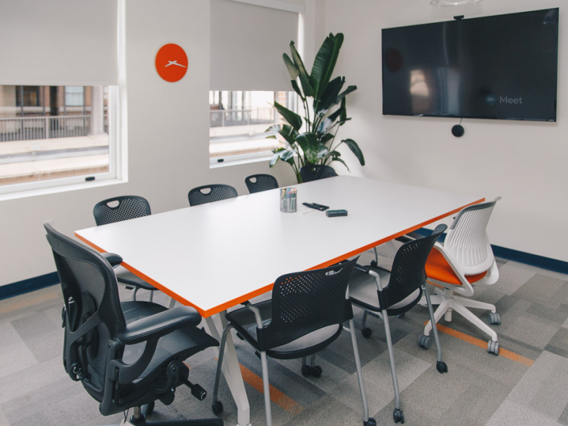 empty meeting room