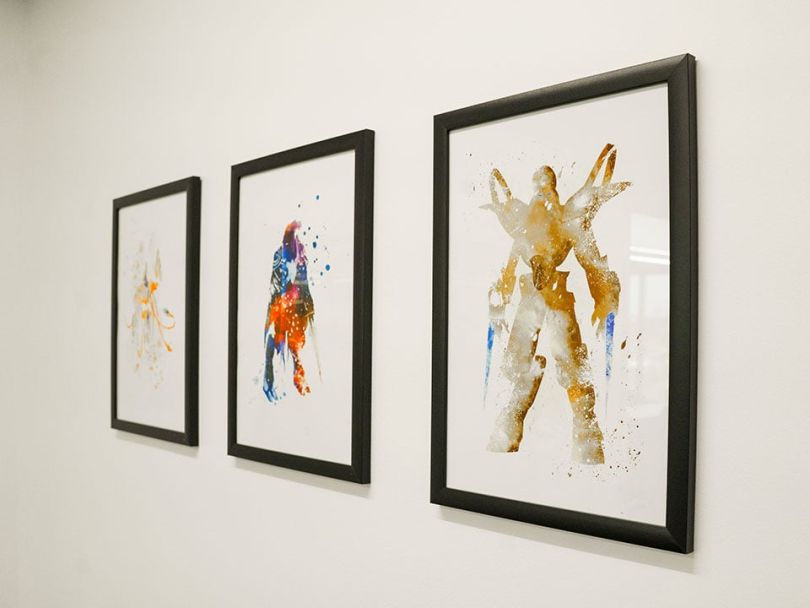 Pictures on the wall at Versus Systems