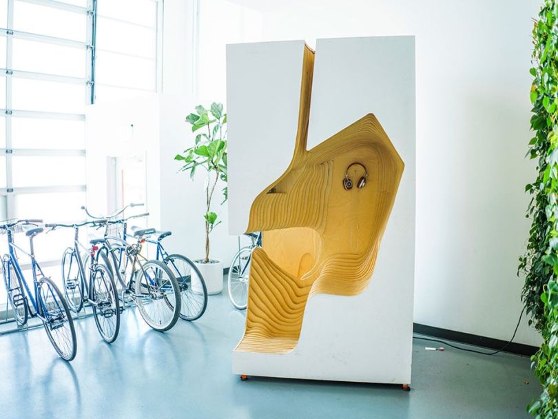 Headspace bike rack