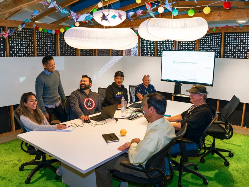 BlackLine conference room