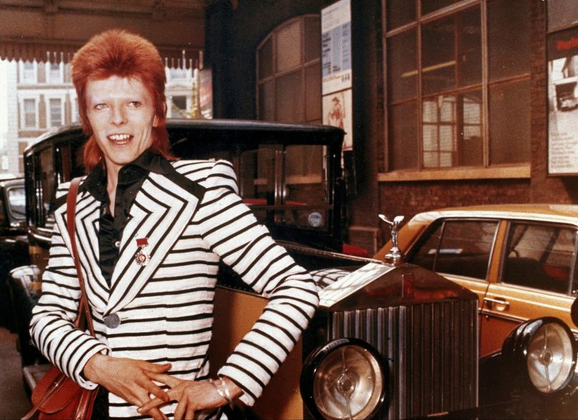 Amazing Historical Photo of David Bowie in 1973