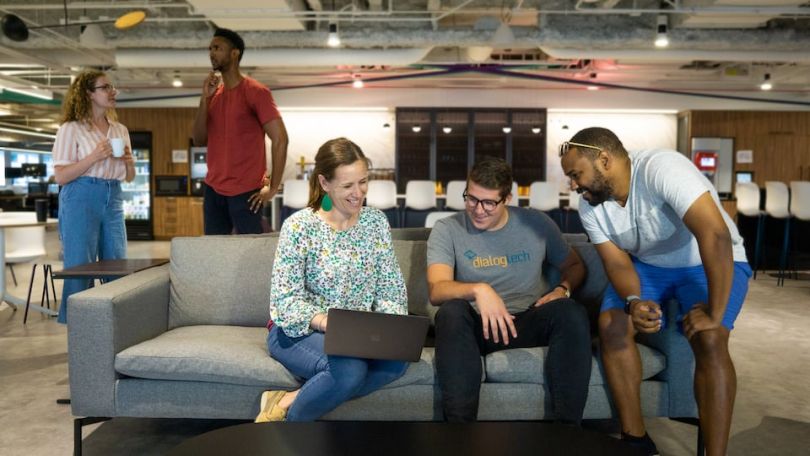 DialogTech team supporting mental health