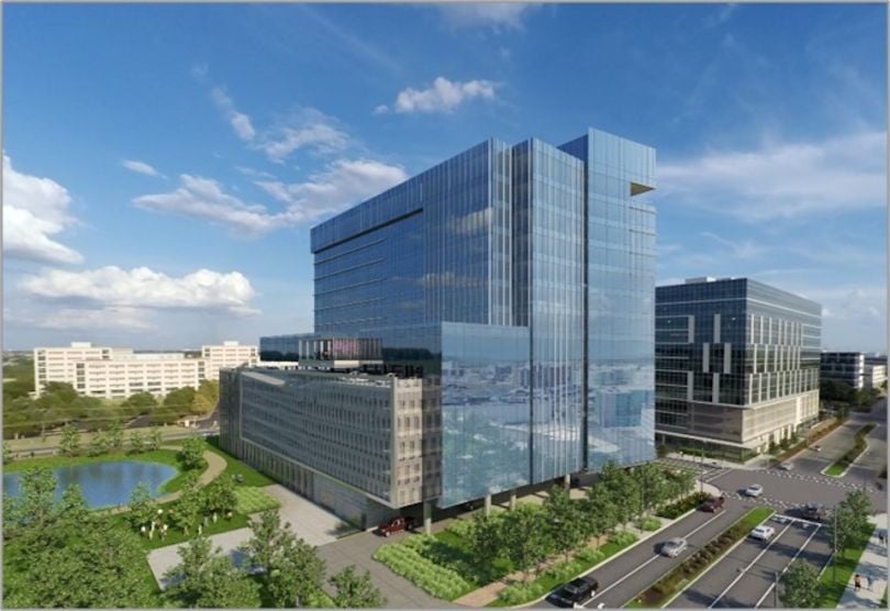 Amazon will be renting office space in a building at The Domain in Austin. 