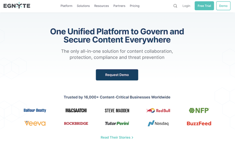 egnyte silicon valley software companies