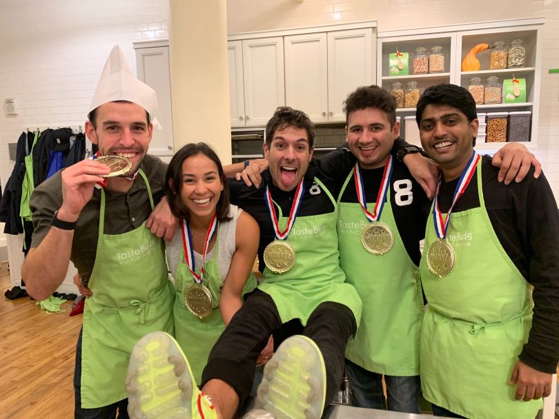 Eight employees
