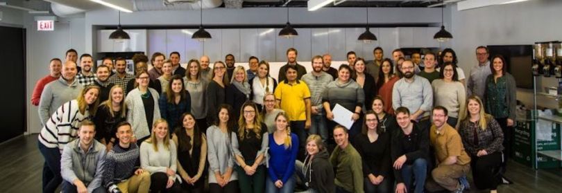 Envoy Global team members in a group photo