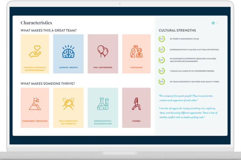 An image of EssentialDx's platform.