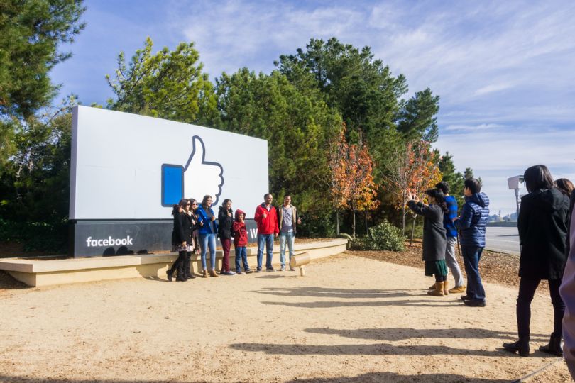 Facebook largest tech companies Silicon Valley