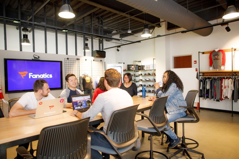 Fanatics office.