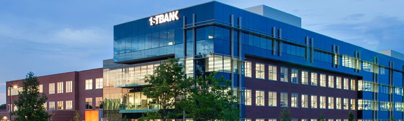 Outside of FirstBank office building
