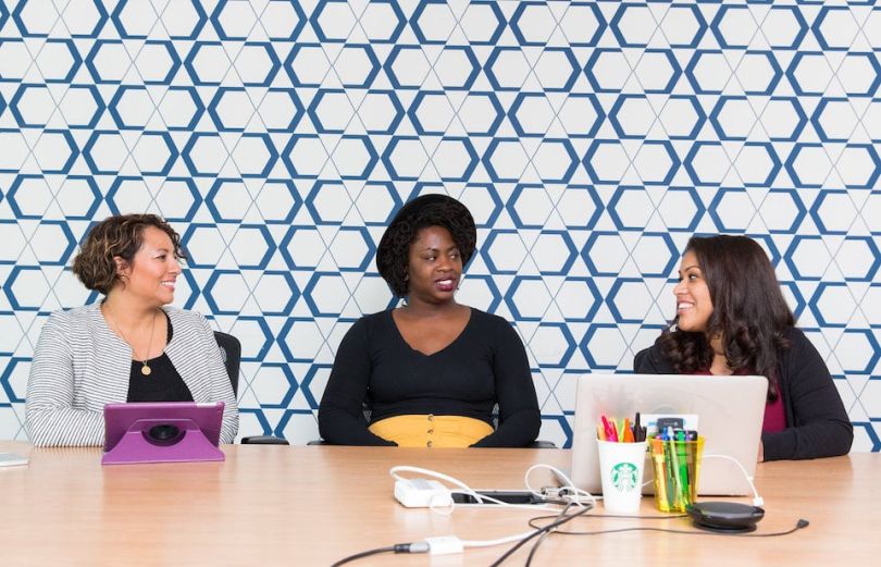 Women working and self-advocating