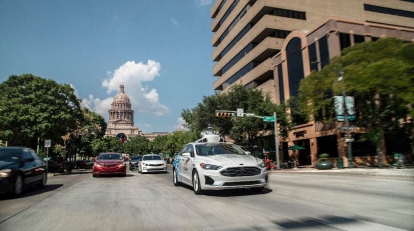 Ford self-driving car