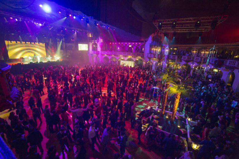 Groupon Chicago holiday party 2017