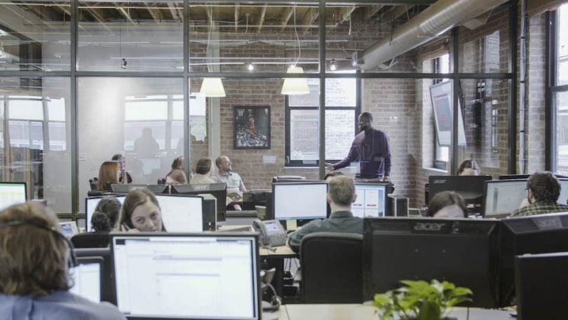 Guaranteed Rate Chicago office interior
