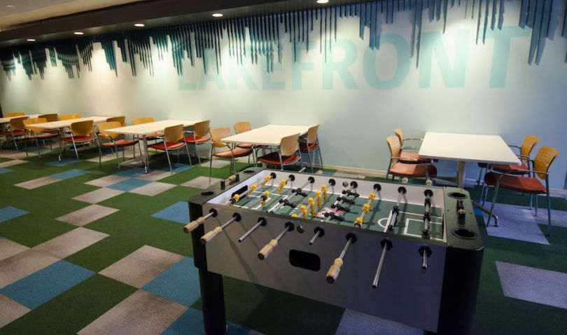 HERE Technologies lunch room