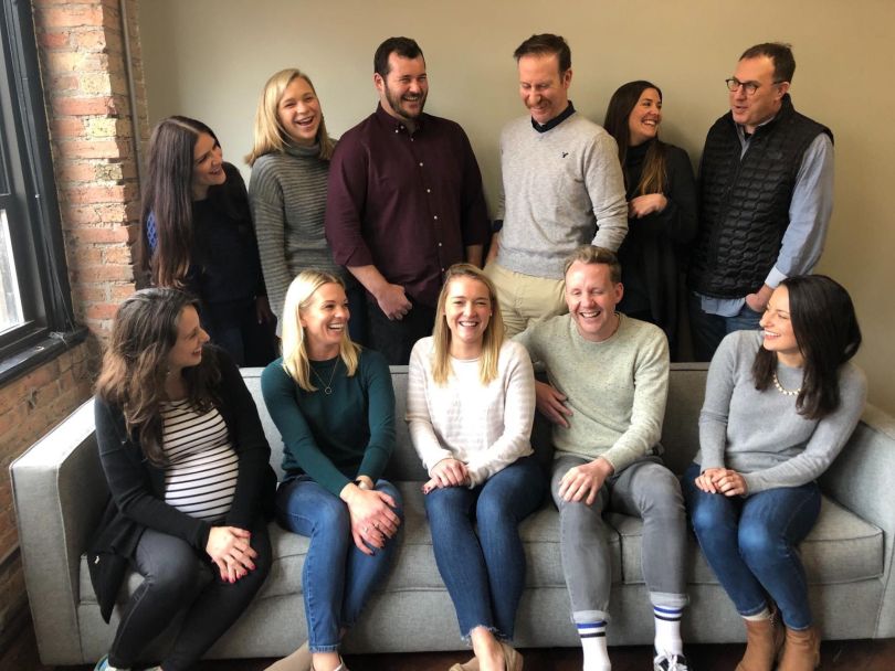 healthjoy team members working together