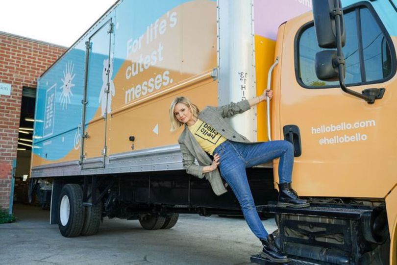 Kristen Bell the founder of Hello Bello
