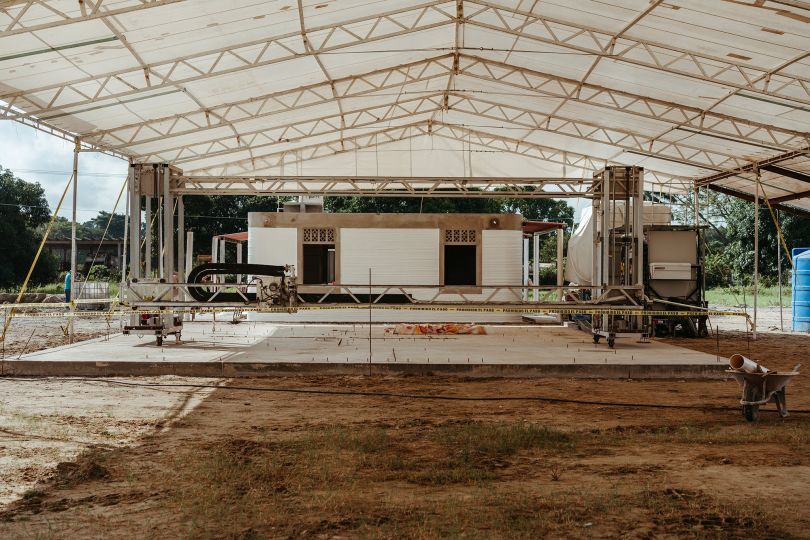 The 3-D Printed Houses in Tabasco Mexico Were Built Using Vulcan II