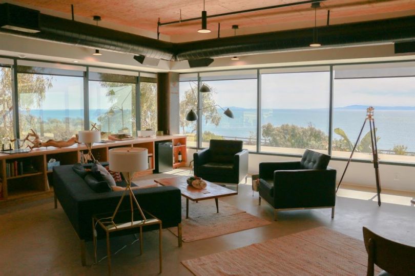 staged office