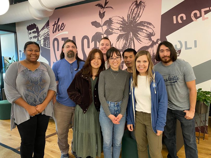 Dee Wilcox and the Newsela engineering team