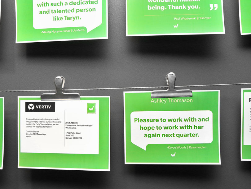 Customer Success wall
