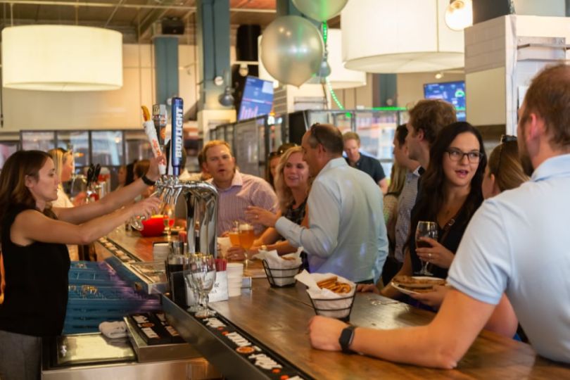 Inspirato's in-house bar