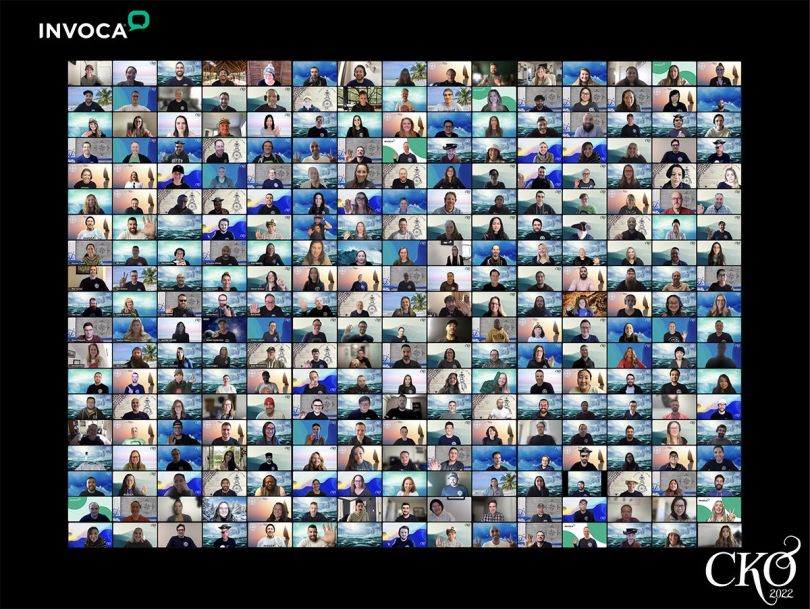 Invoca team video call